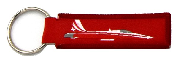 Bild von  Patrouille Suisse rot Schlüsselanhänger KLEIN